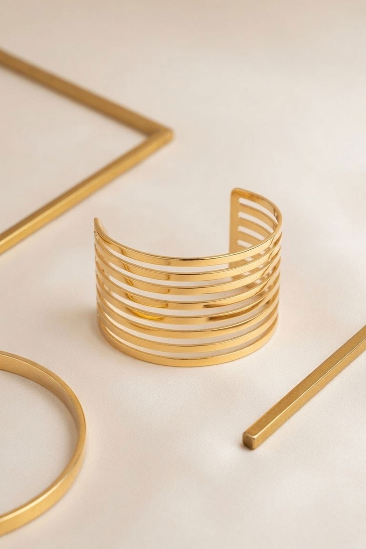 Gold Kaburga Model Bileklik