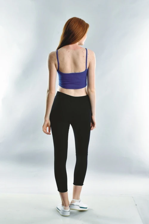 Siyah Kaşkorse Askılı Büzmeli Büstiyer CO-2520072005