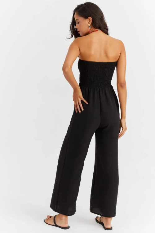 Siyah Straplez Tulum BCBSK-25700-K7442