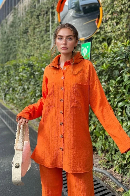 Turuncu Rahat Kesim İkili Alt Üst Takım BCBSK-25700-3516