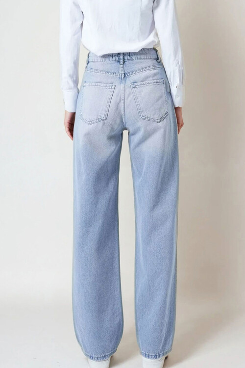 Buz Mavi 5 Cepli Baggy Jean BCHNW-251200