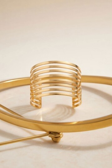 Gold Kaburga Model Bileklik