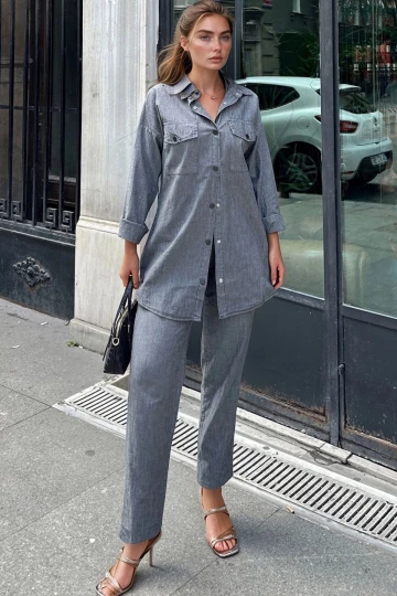 Antrasit Rahat Kesim İkili Alt Üst Takım BCBSK-25700-3317