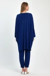 Maxi Boy Lacivert Tunik Ve Pantolon Örme Viscon Alt Üst Takım BCVL-251029