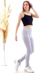 Gri Beli Lastikli Pantolon CO-2520050514