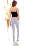 Gri Beli Lastikli Pantolon CO-2520050514