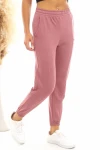 Gül Kurusu Yumuşak Dokulu Beli Ve Paçası Lastikli Pantolon CO-2520060629