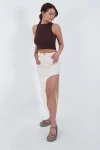 Kahve Bisiklet Yaka Kaşkorse Bluz CO-2523254307