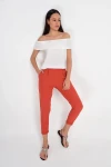 Kiremit Beli Lastikli Cepli Havuç Pantolon CO-259132590