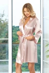 Pembe Saten Bride Sabahlık BCAN-255905FA
