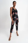 Siyah Saks V Yaka Askılı Crep Bluz CO-259181820
