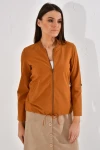 Tarçın İnce Gabardin Eteği Bağcıklı Kolej Mont CO-2520022364