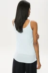 Bebe Mavisi Askılı Astarlı Krep Bluz BCBSK-25650-2171