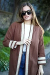 Kahve Mevsimlik Rahat Kesim Hafif Ceket BCBSK-25700-3441