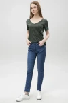 Mavi Dar Paça Esnek Kumaş Denim Pantolon BCBSK-25650-5002