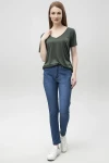 Mavi Dar Paça Esnek Kumaş Denim Pantolon BCBSK-25650-5002