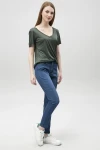 Mavi Dar Paça Esnek Kumaş Denim Pantolon BCBSK-25650-5002