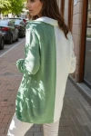 Mint Polo Yaka Color Block Salaş Kazak BCBSK-25700-CCK1492