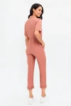 Pudra Ceket Yaka Beli Lastikli Airobin Tulum BCBSK-25700-2622