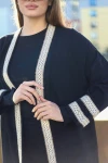 Siyah Mevsimlik Rahat Kesim Hafif Ceket BCBSK-25700-3441