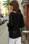 Siyah Multi Color Block Kazak BCBSK-25700-GK-CCKYN1002