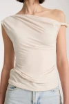 Ten Tek Omuz Drapeli Premium Sandy Bluz BCVS-252003