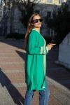 Yeşil Mevsimlik Rahat Kesim Hafif Ceket BCBSK-25700-3441