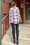 Fuşya Oversize Uzun Kollu Gömlek BCBSK-25700-3685
