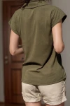 Haki Polo Yaka Kaşkorse Tshirt BCBSK-25700-2879