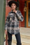Kahve Oversize Uzun Kollu Gömlek BCBSK-25700-3685