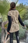 Leopar Desenli Cepli Hırka BCBSK-25700-3679