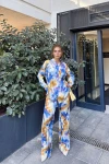 Saks Rahat Kesim Desenli İkili Alt Üst Takım BCBSK-25700-3365