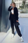 Siyah Rahat Kesim İkili Alt Üst Takım BCBSK-25700-3401