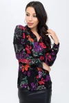 Siyah Uzun Kollu Düğmeli Oversize Gömlek BCBSK-25700-NEW1010