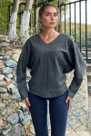 Siyah Yumuşak Dokulu Triko Bluz BCBSK-25700-3659