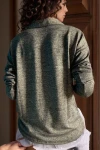 Yeşil Polo Yaka Yumuşak Dokulu Bluz BCBSK-25700-2749