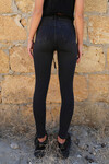Siyah 5 Cepli Full Likralı Skiny Jean Pantolon BCHNW-251187