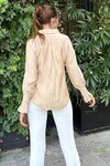 Vizon Oversize Uzun Kollu Gömlek